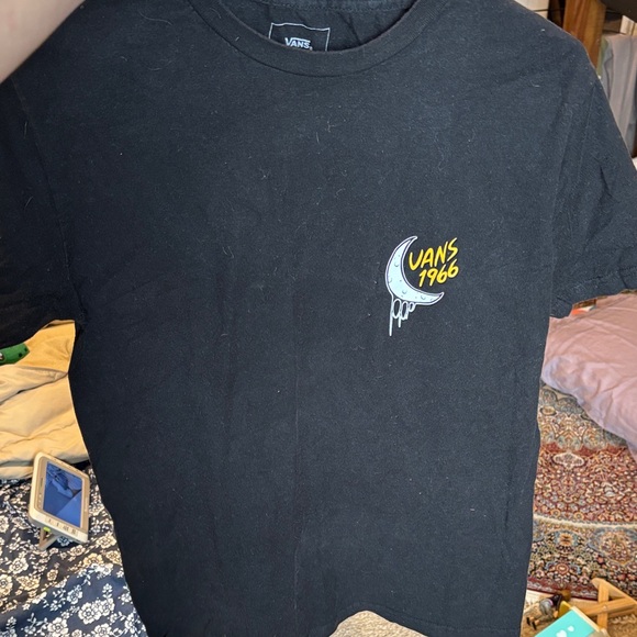 Vans Other - Vans Black Tee with Crescent Moon Graphic